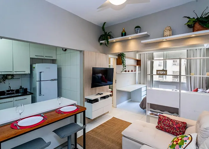 Apartamento Copacabana Com Garagem, Home Office, Closet - Luxo, Conforto E Lazer. Rio de Janeiro
